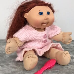 Cabbage Patch Kid Adorable  Doll with Brush